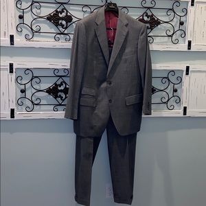 Custom Tailored 2 piece Suit in Gray
